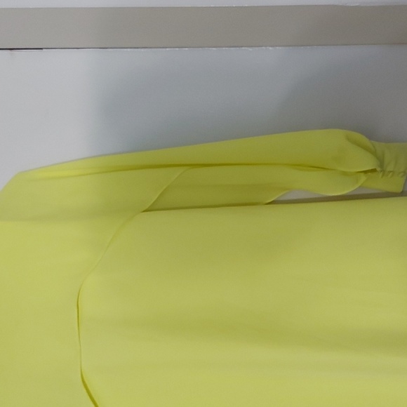 Zara Basic Yellow Dress/ Sz XS/NWOT/ Oversized - Picture 4 of 8